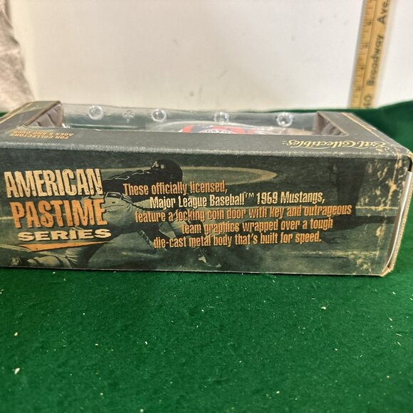 Ertl 1969 Ford Mustang Boston Red Sox All Star Game 99 Boss 302 Bank - Picture 5 of 9